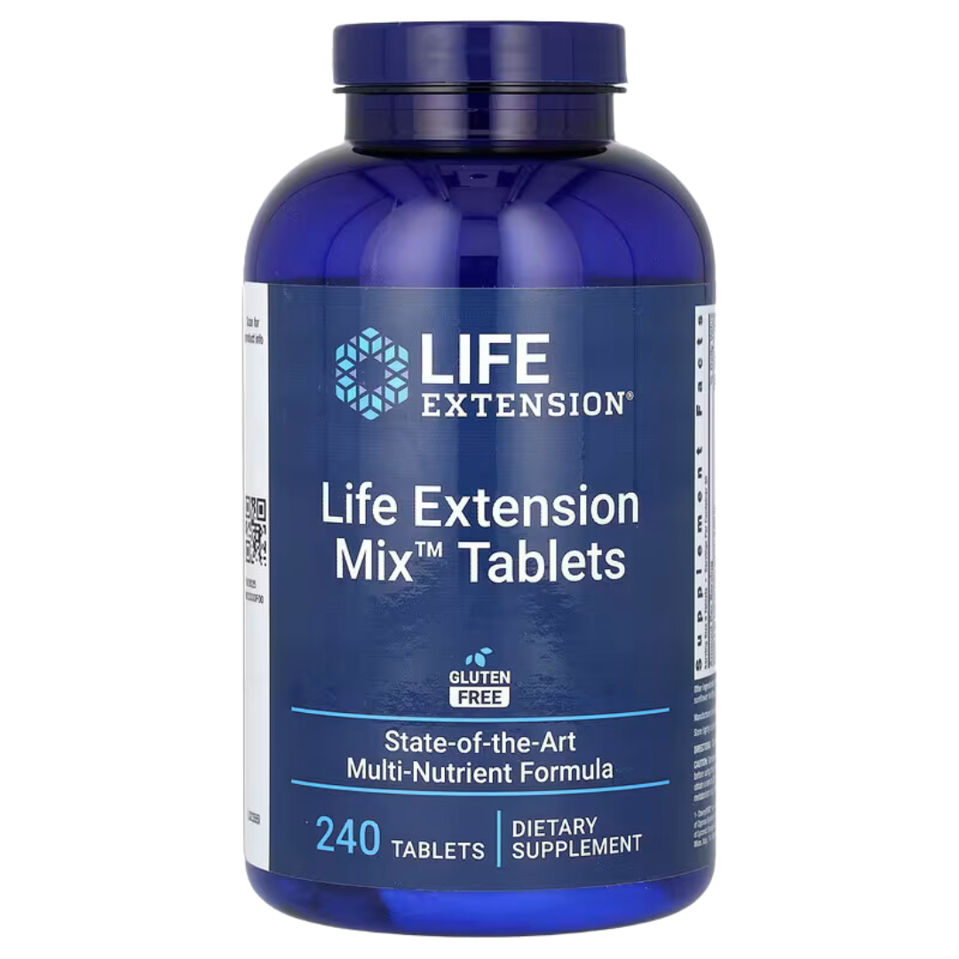 Life Extension Mix Tablets 240 / Mix Capsules 360 / Mix Powder 0.79 lbs 360g