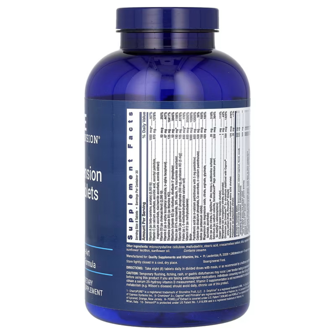 Life Extension Mix Tablets 240 / Mix Capsules 360 / Mix Powder 0.79 lbs 360g