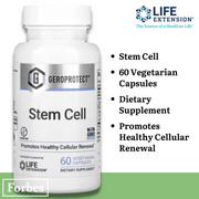Life Extension GeroProtect Stem Cell Autophagy Renew & Ageless Cell – 30 - 60 Vegetarian Capsules