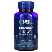 Life Extension Curcumin Elite Turmeric Extract 30 / 60 Vegetarian Capsules