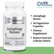 Life Extension GeroProtect Stem Cell Autophagy Renew & Ageless Cell – 30 - 60 Vegetarian Capsules