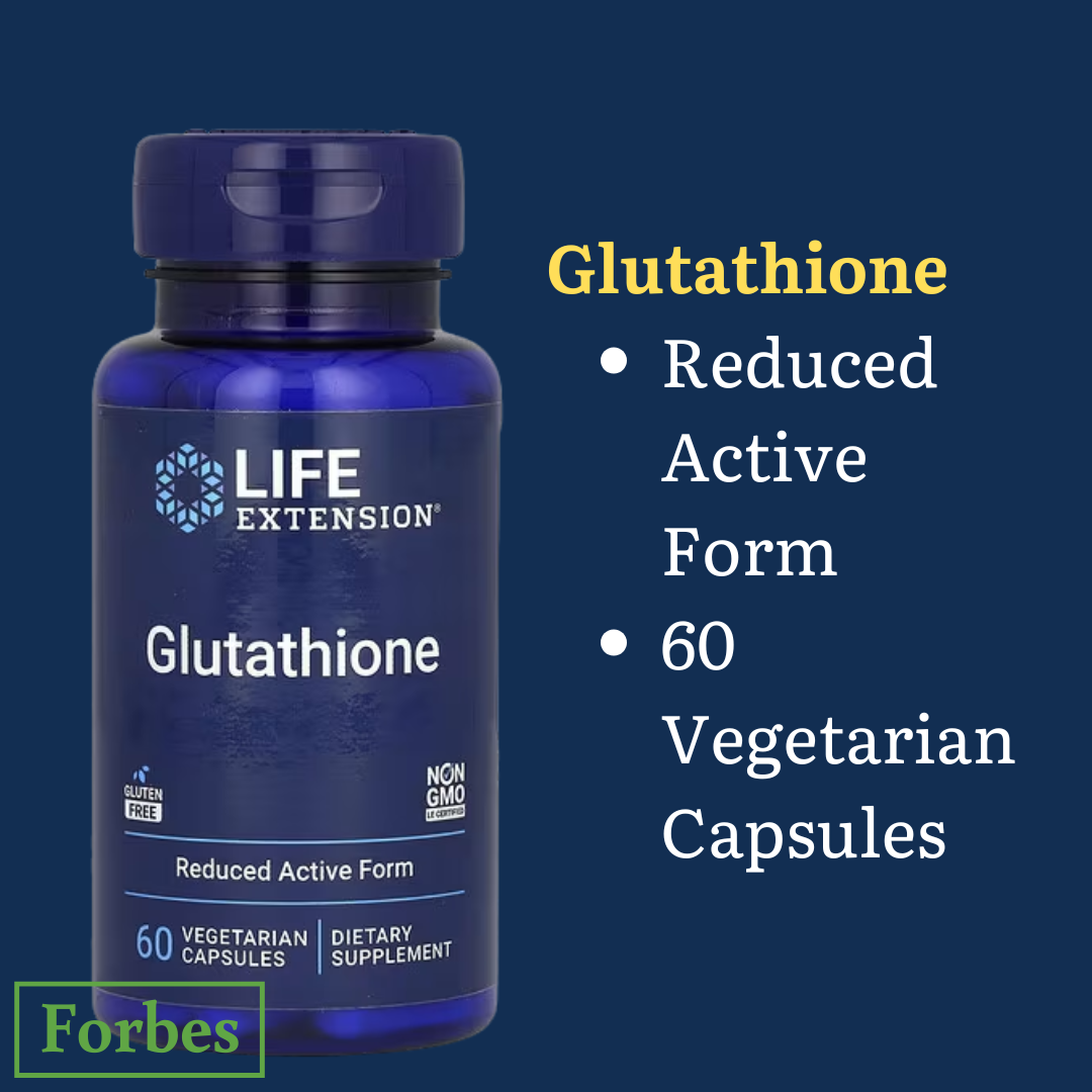Life Extension Glutathione & Cysteine Complex Antioxidant Support 100 Capsules & 60 Veg Caps