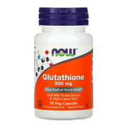 NOW FOODS Glutathione 250mg & 500mg | 30 60 120 Veg Capsules | Antioxidant Support