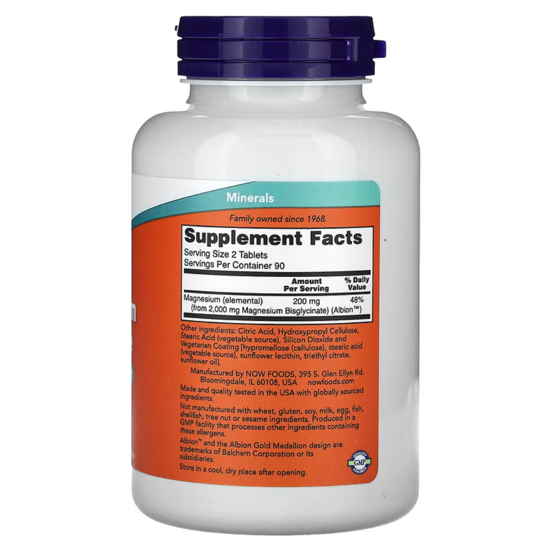 Now Foods Magnesium Citrate Veg Capsules Pure Powder Magnesium Glycinate Magtein Magnesium L-Threonate