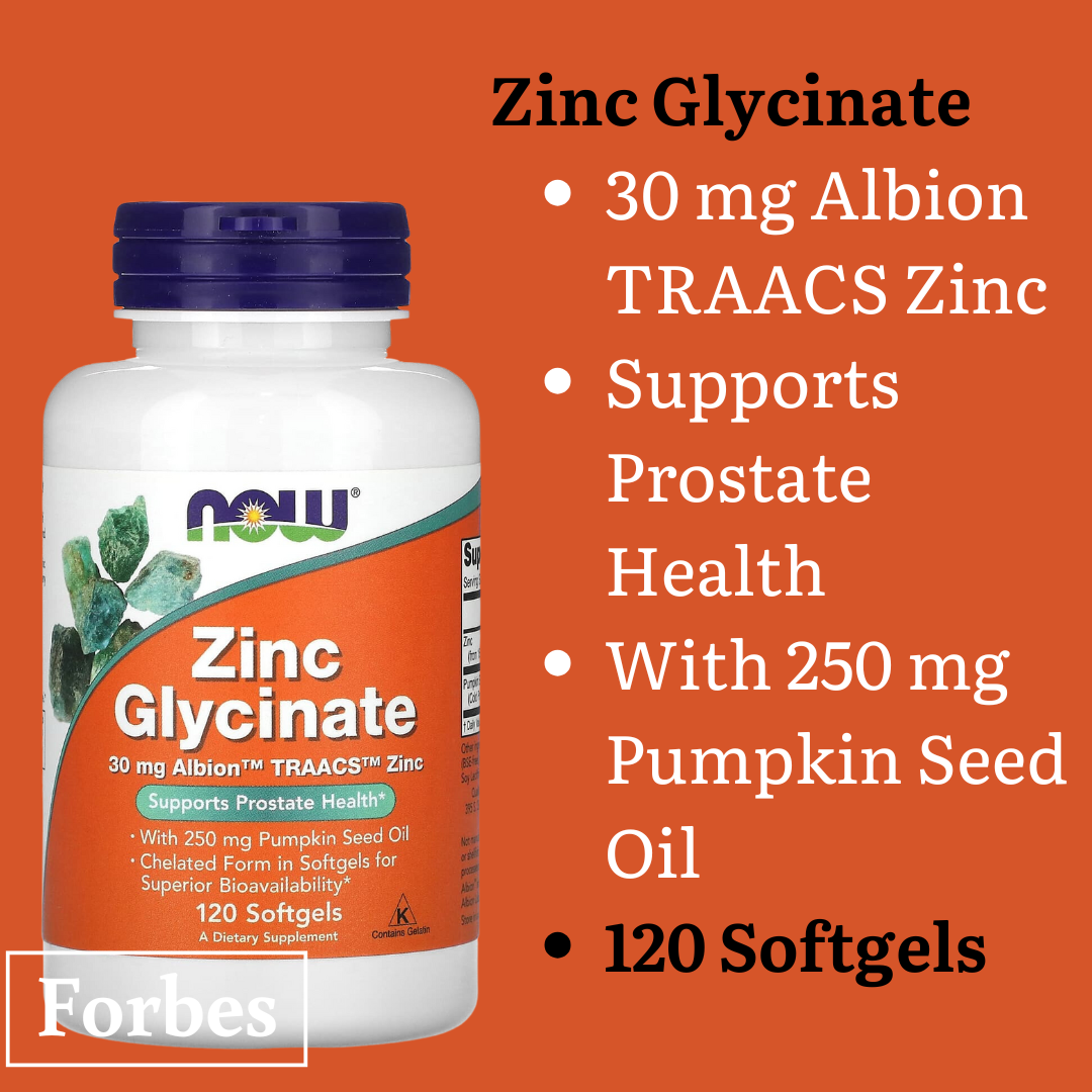 Now Foods Zinc Glycinate Zinc Picolinate 50 mg 250 Tablets / 120 Veg Capsules / Softgels