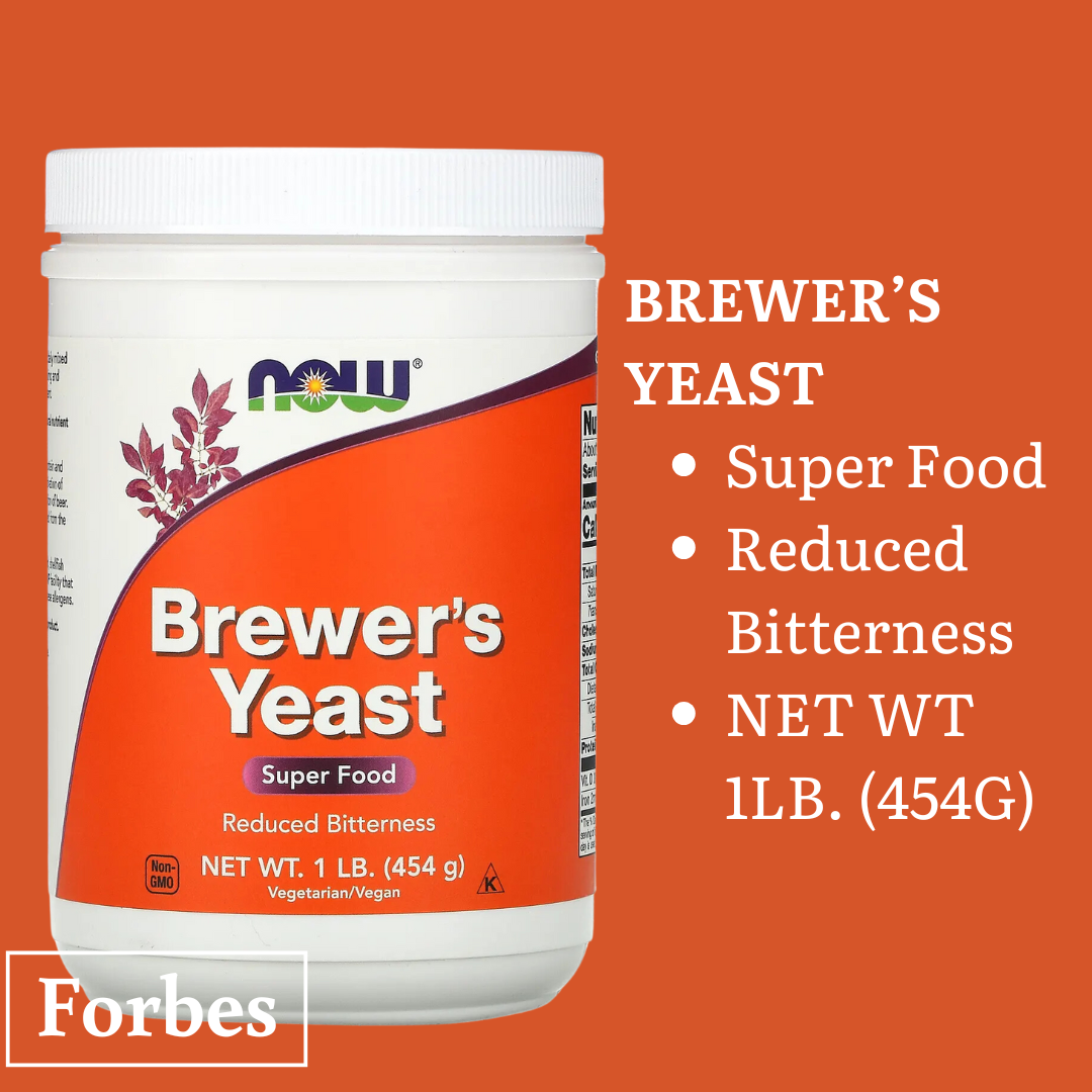 NOW Foods Nutritional & Brewer's Yeast – Flakes, Powder, Tablets | Superfood Supplements, 10oz-1lb