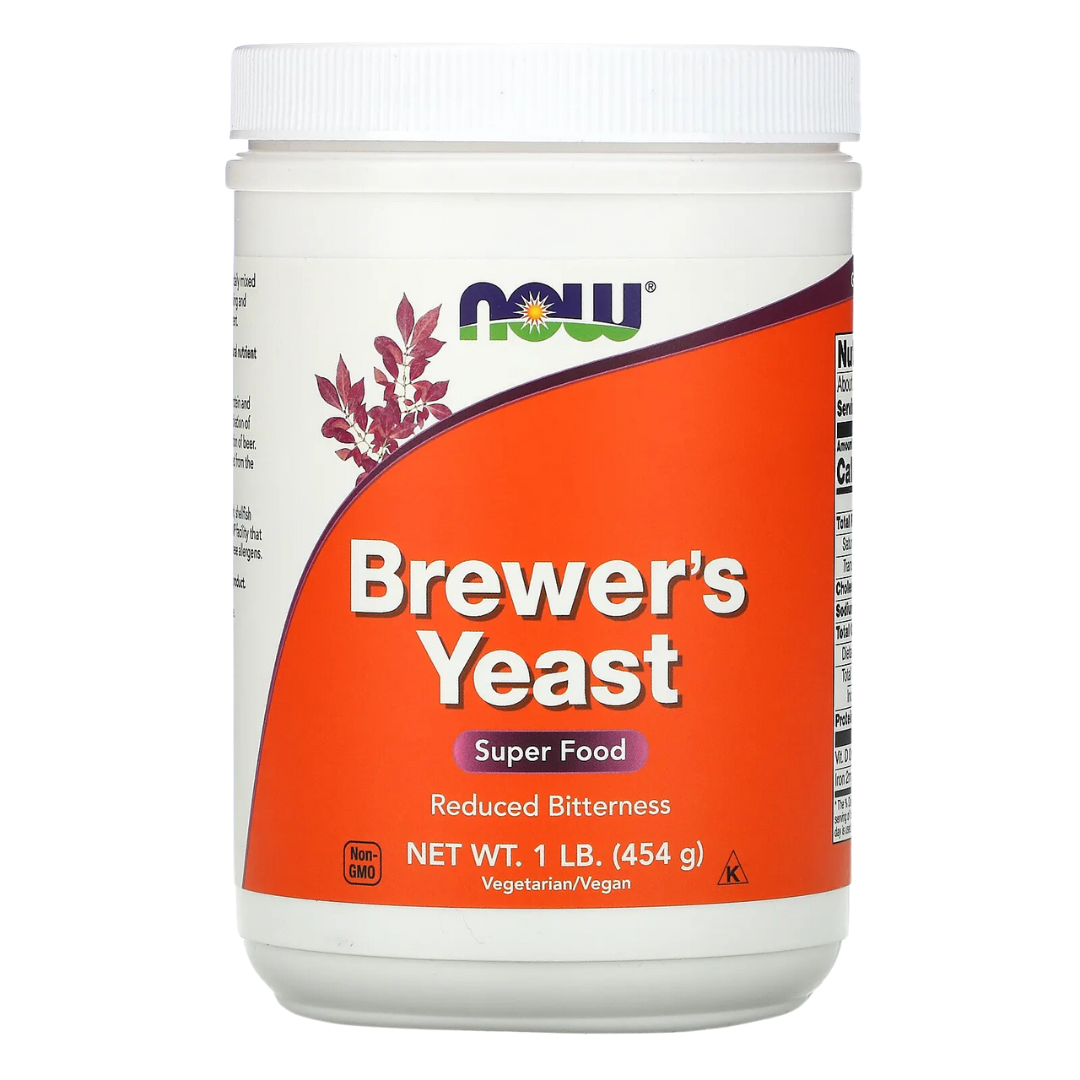 NOW Foods Nutritional & Brewer's Yeast – Flakes, Powder, Tablets | Superfood Supplements, 10oz-1lb