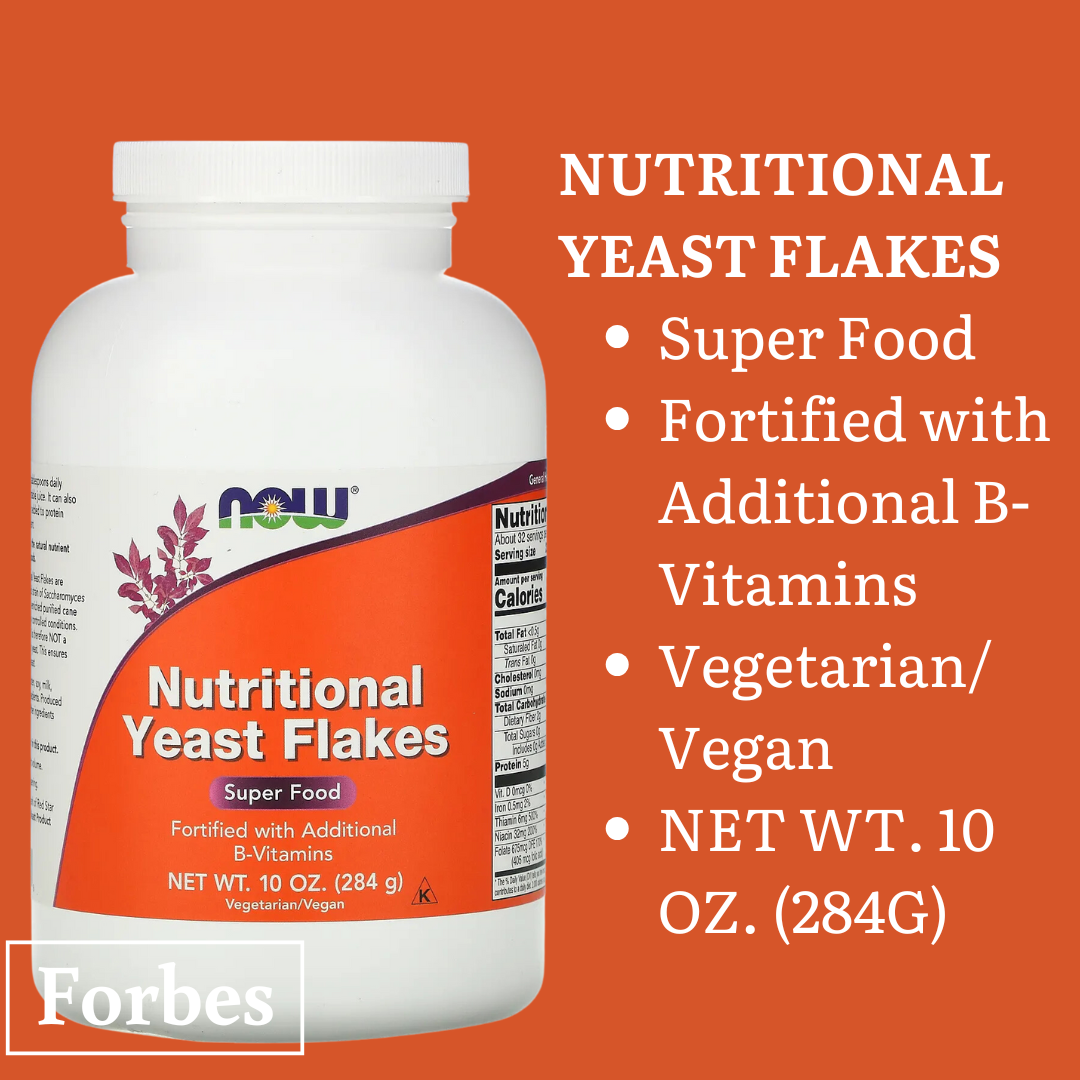 NOW Foods Nutritional & Brewer's Yeast – Flakes, Powder, Tablets | Superfood Supplements, 10oz-1lb