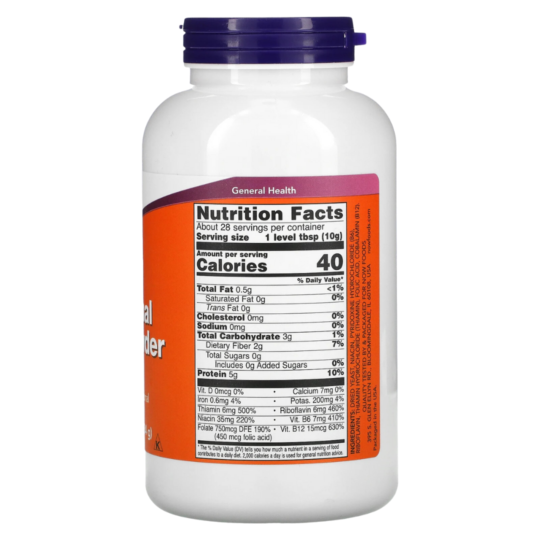 NOW Foods Nutritional & Brewer's Yeast – Flakes, Powder, Tablets | Superfood Supplements, 10oz-1lb