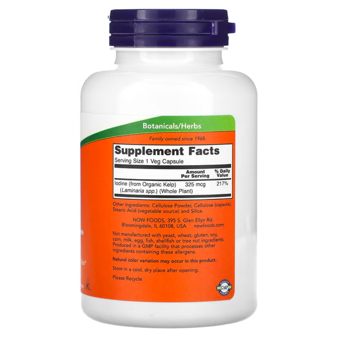 NOW Foods Kelp 150 mcg 200 & 250 Tablets