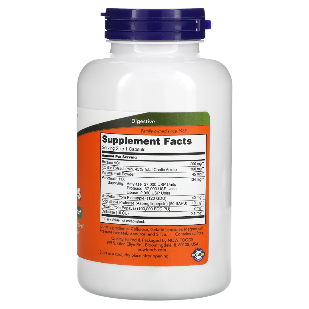 NOW Foods Super Enzymes 180 / 90 Capsules