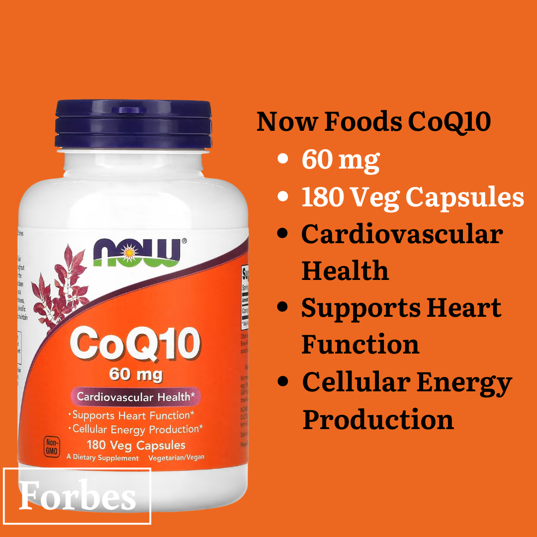 NOW Foods CoQ10 30/50/60/100/150/200 mg 30/60/100/120/180/240 Veg Capsules