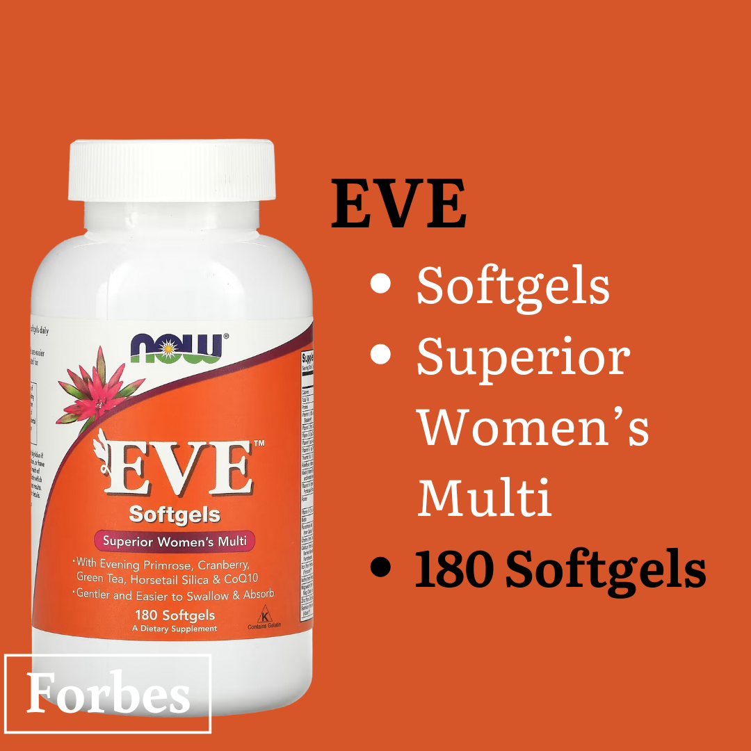 NOW Foods ADAM™ Superior Men's Multi 90 / 180 Softgels EVE Superior Women's Multi 180 Softgels