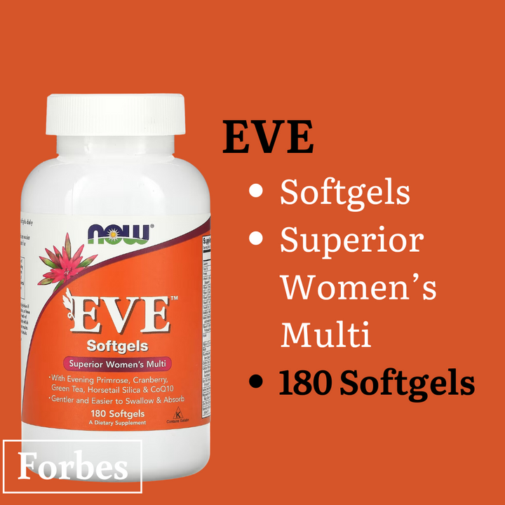 NOW Foods ADAM™ Superior Men's Multi 90 / 180 Softgels EVE Superior Women's Multi 180 Softgels