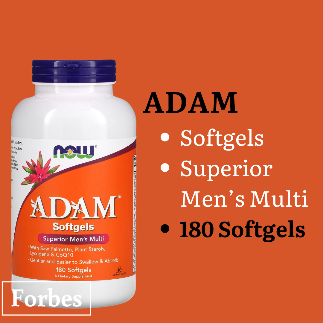 NOW Foods ADAM™ Superior Men's Multi 90 / 180 Softgels EVE Superior Women's Multi 180 Softgels