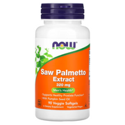 NOW Foods Saw Palmetto & Prostate Health Supplements Softgels & Veg Capsules for Men