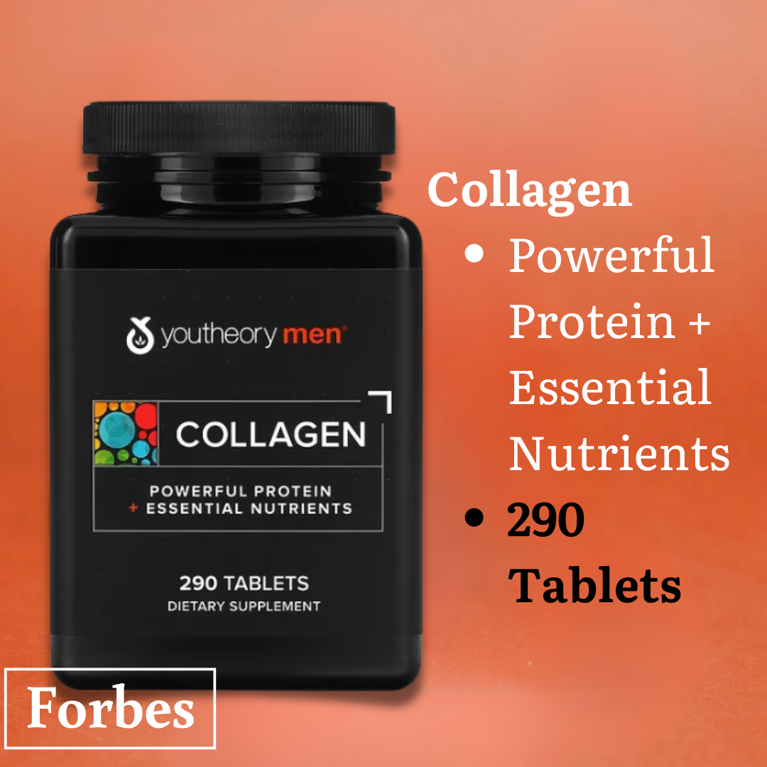 Youtheory Men's Collagen 290 and 160 Tablets