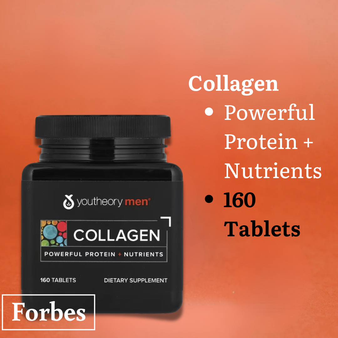 Youtheory Men's Collagen 290 and 160 Tablets