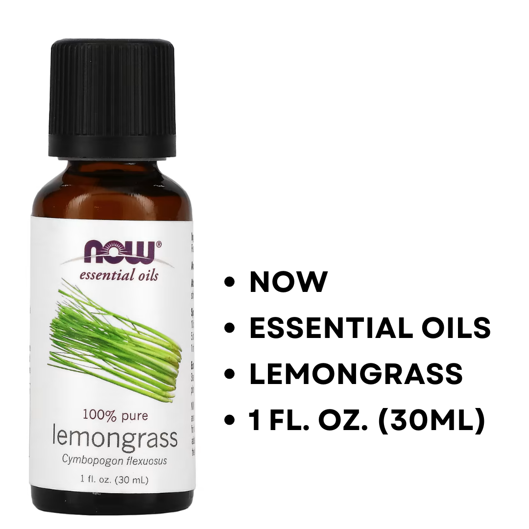 Now Foods Essential Oils Lavender Peppermint Frankincense Lemon Eucalyptus Cedarwood Citronella Lemongrass 1/2/4 floz 10/30/59/118ml