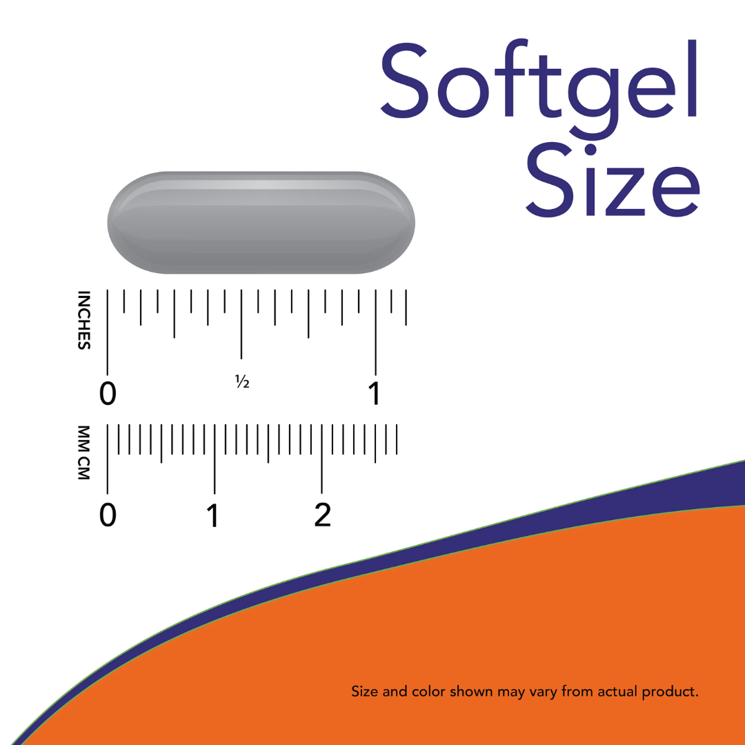 NOW Foods Sunflower Lecithin Pure Powder 1 lb 454 g / 1200 mg 200 Softgels