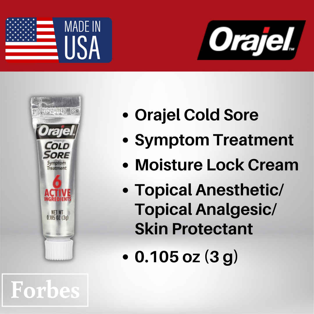 Orajel Extra Strength 3X Medicated Gel for Toothache, Gum & Mouth Sores | Cold Sore Treatment