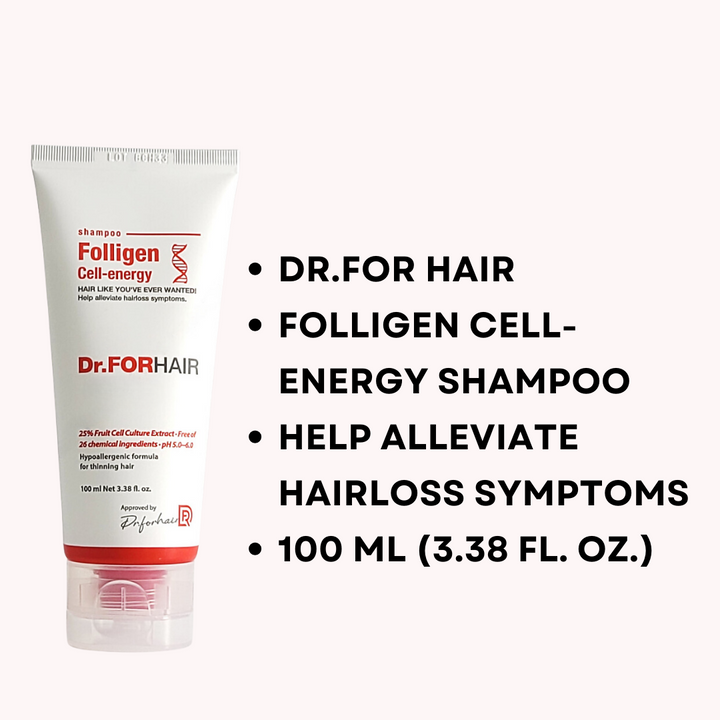 Dr. For Hair Cell Energy Shampoo 100ml & 750ml – Hair Growth & Scalp Care